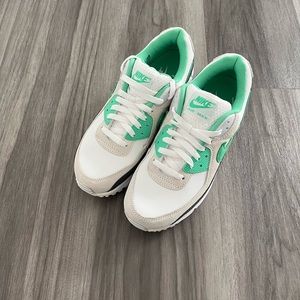 Nike Air Max 90 White Spring Green 🌴